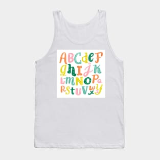 Chalky Alphabet Tank Top